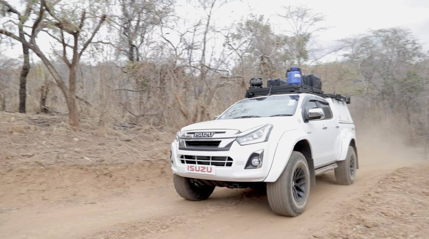 The Isuzu Project, truck on location
